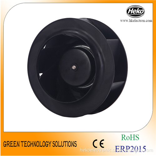 ec low noise quiet centrifugal fan backward curved